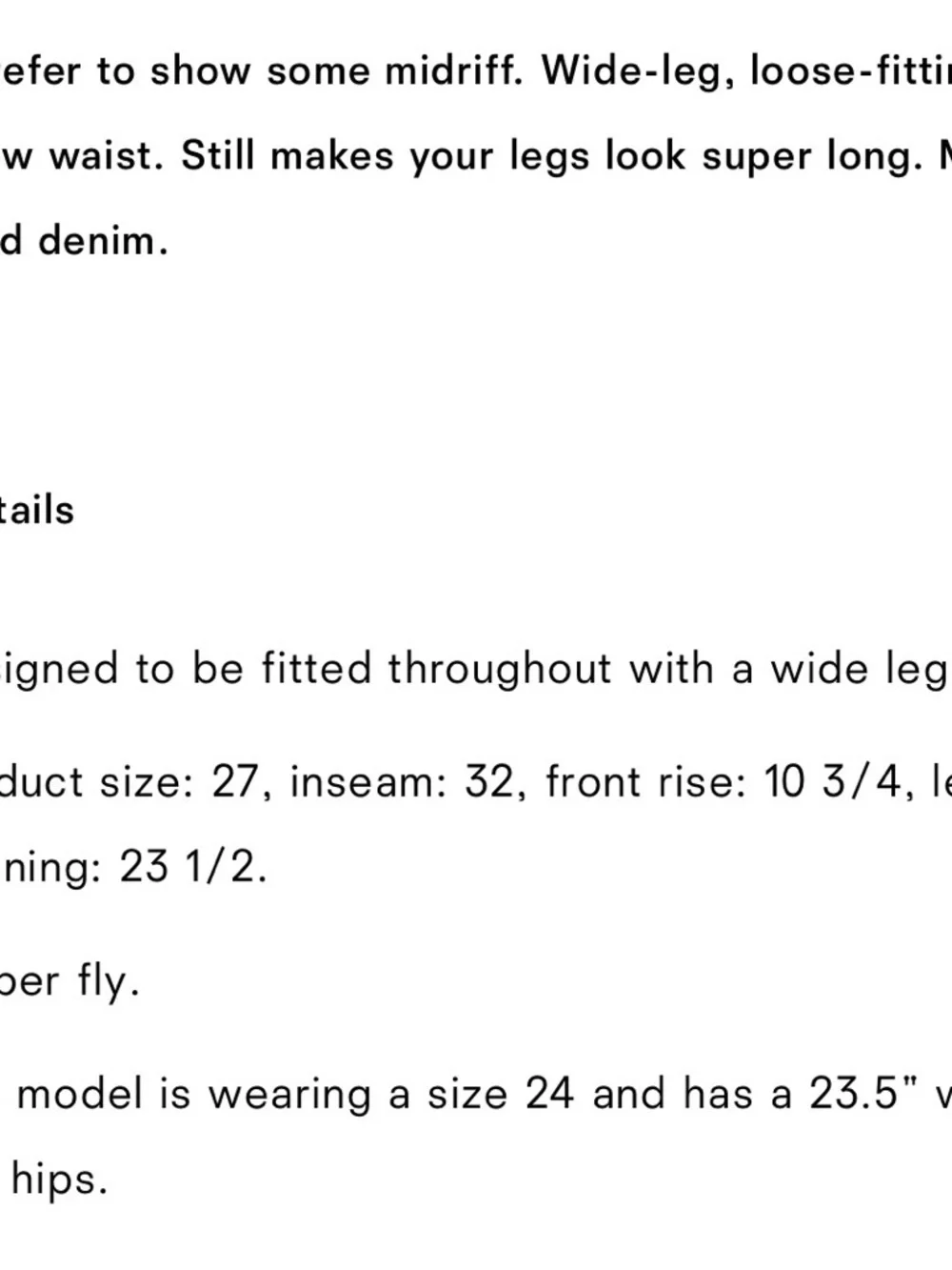 Reformation Cary Slouchy Low-Rise Wide-Leg Jeans - Picture 6 of 7